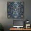 "Motif sur fond bleu" par Alonzo Saunders-1594851683