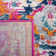 Demnan Area Rug In Pink & Orange