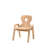 July Forest Solid Wood Adjustable Height Montessori Chair for Kids  with Cute Bear Ears Design- Heavy Duty 176 lbs-754762523