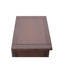 Cormac 50cm W Solid + Manufactured Wood Bedside Table-2029136607