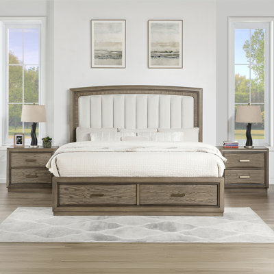 Anekey Upholstered Storage Bed
