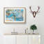 Stream Through a Winter Forest - Picture Frame Graphic Art Print-55730423-55730419