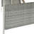 63"W Outdoor Dining Table for 4-6 People, Rectangular Patio Dining Table with Durable Aluminum Frame and Handwoven Wicker -120698063