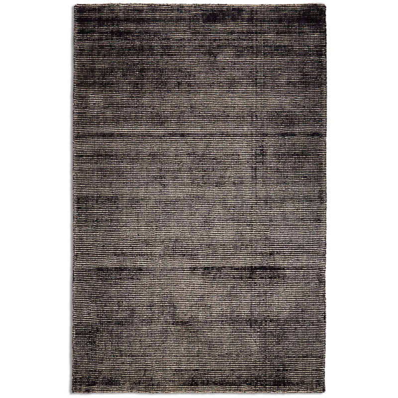 Shiey Solid Colour Wool Area Rug, Rectangle 120 x 170cm