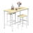 Loughborough 2 - Person Four Leg Base Dining Set-1447520170-1447520172-1447520171