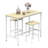 Loughborough 2 - Person Four Leg Dining Set-1447520170-1447520171-1447520172