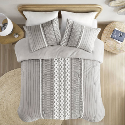 Ensemble d'édredon en coton