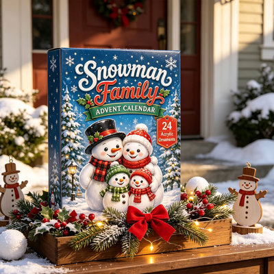 Christmas Decor Christmas Advent Calendar  24 Days Xmas Countdown Surprise Gift Box Festive Holiday Ornament  Christmas Decorative Gift For Kids Famil