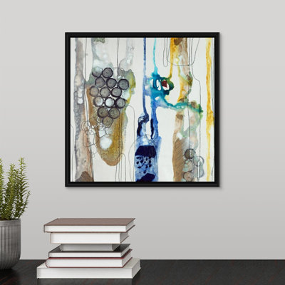 « botanique contour xiiiii », peinture sur toile