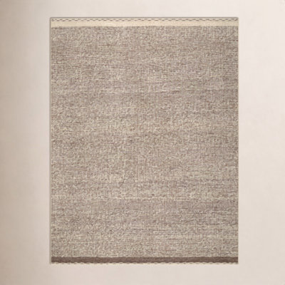 Hand-Woven Geometric Rug