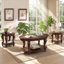 Table de bout ronde en bois d'hévéa massif avec tablette L 22 po x P 22 po x H 20,5 po FSH