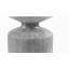 Table d'appoint piédestal gris patiné
