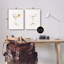 Ensemble de 2 impressions sur toile  Tequila Cocktail & phrases par Graffi-505531106