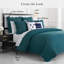 kate spade new york Scalloped Edge Full/Queen Quilt Bedding Set, All Season 3-Piece Set, Navy-1650042120-1650042125