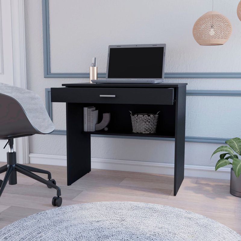 Bureau Eden, bureau, blanc, Gris anthracite