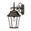 Lanterne murale d'extérieur H 17,5 po Howa-24023122-24023119