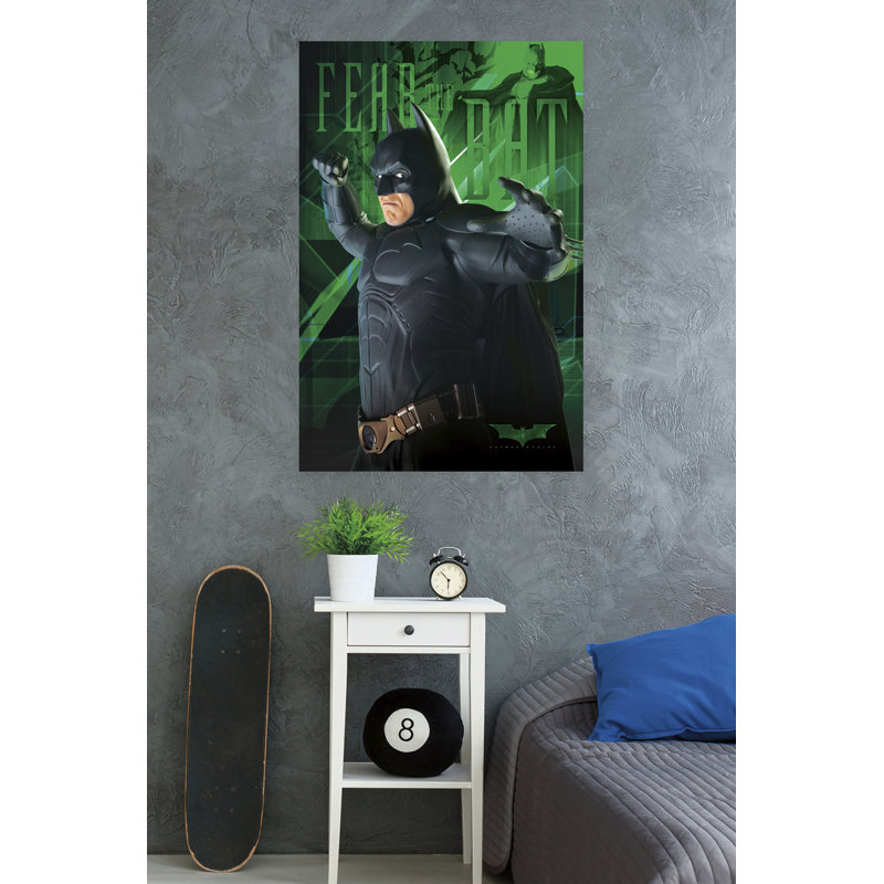 Impression sur papier de crainte batman