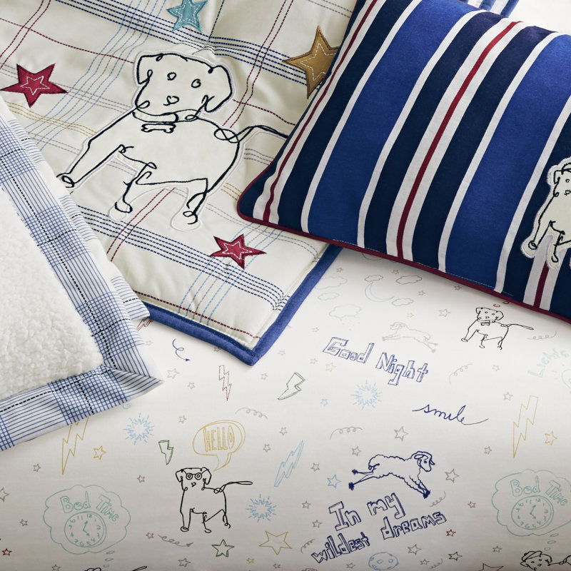 Animals - Piece Round Crib Fitted Sheet