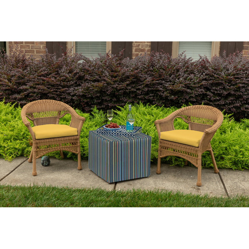 Coussin de siège Sunbrella Sol 72 Outdoor ™ l 18 po x P 18 po, Jonquille Spectrum Sunbrella®
