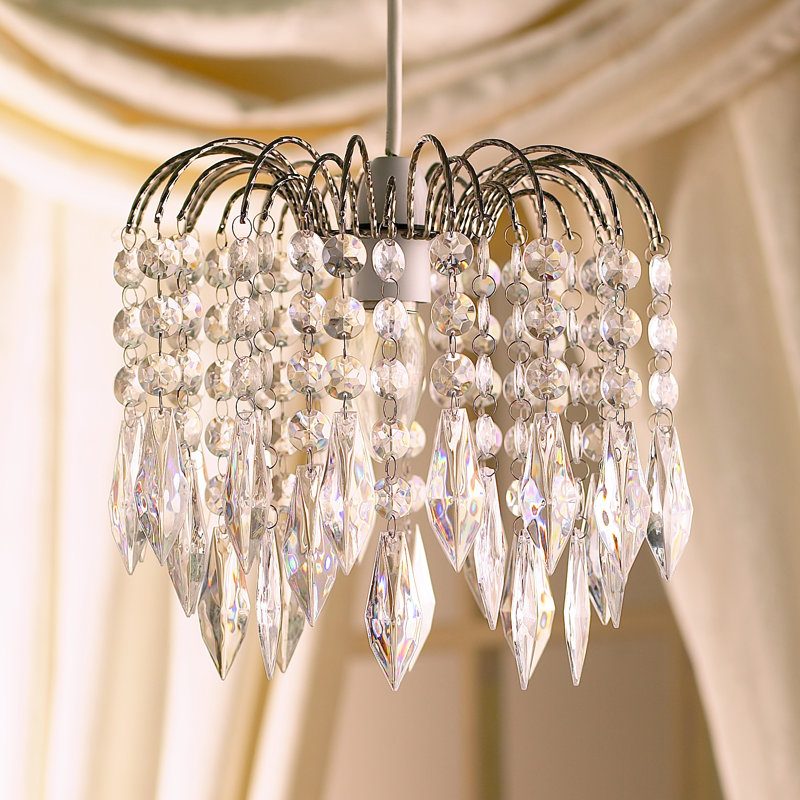 Alexander 1 - Light Silver Crystal Pendant