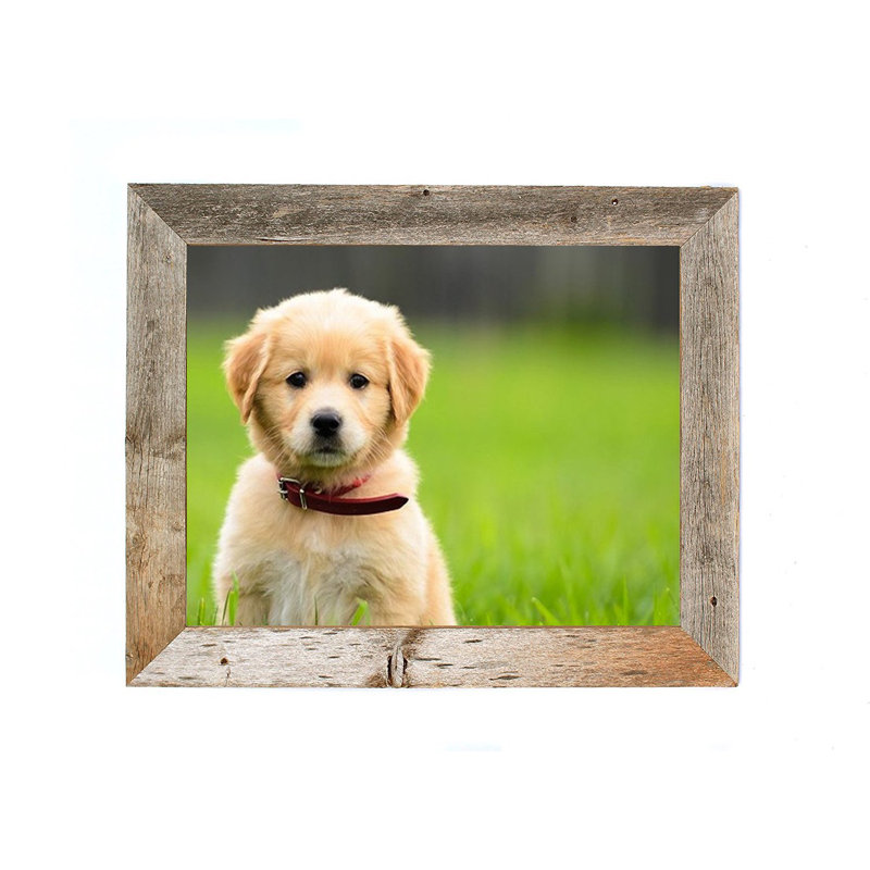 Cadre photo rustique en bois, 22 po x 28 po