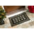 Sassafras 20"x10" Spring Season Door Mats with Rubber Display Frame (Set of 5)