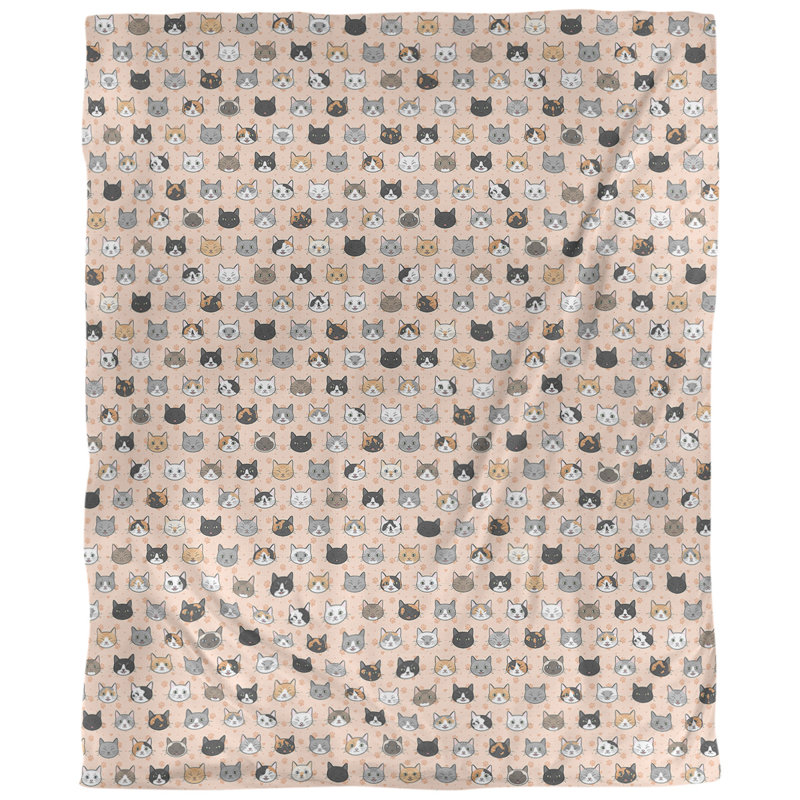 Fabric, Orange, 56" L x 36" W, Basic Combed Cotton