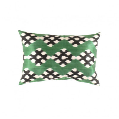 Silk Lumbar Rectangular Pillow Cover & Insert