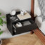 Ensemble de 2 tables de chevet murales peu encombrantes avec tiroir et table de chevet-655695834