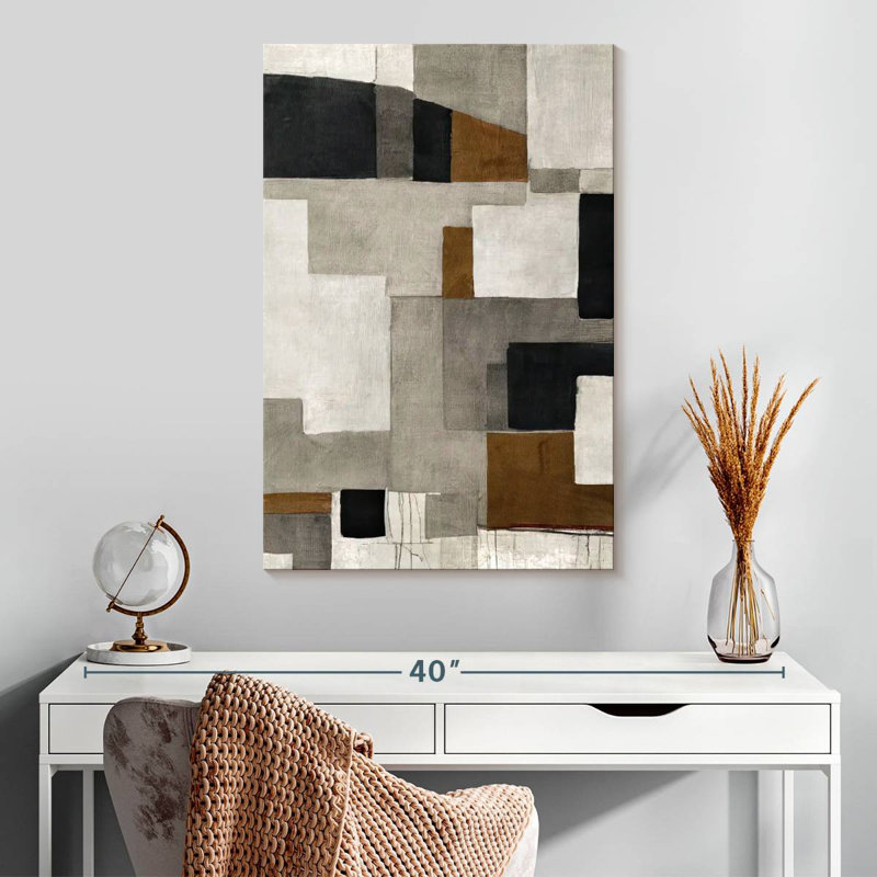 Avery Geometric Blocks I, 30" H x 20" W