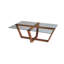Jecory Cross Legs Coffee Table-1108672489