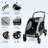 Dog Stroller For Medium And Large Dogs Folding Pet Cat Stroller