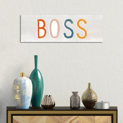 Hipster Sayings III by June Erica Vess - Wrapped Canvas Panoramic Gallery-Wrapped Canvas Giclée