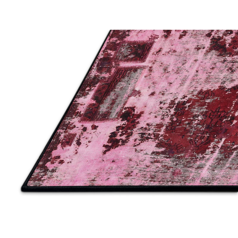 Abstract Indoor Rug, Runner 2' x 5'