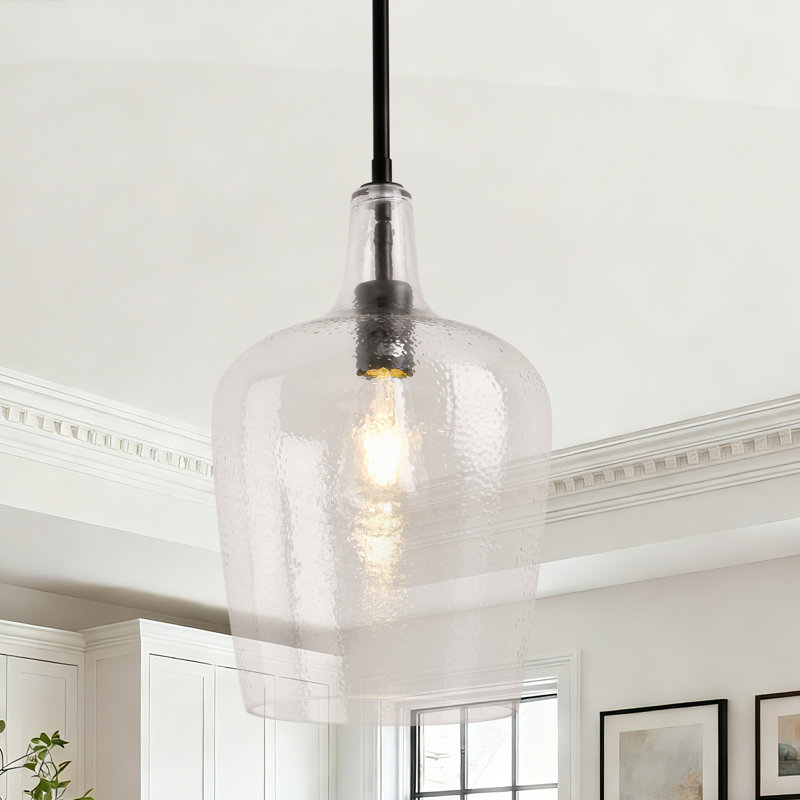 Luminaire suspendu en forme de dôme 1 lumière