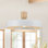 Luminaire suspendu scandinave à 1 lumière avec accents en bois 1 lumière
