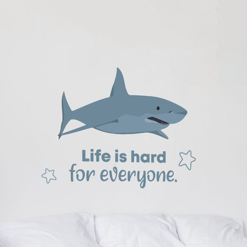 Text & Numbers Wall Decal, 27" H x 30" W x 0.05" D