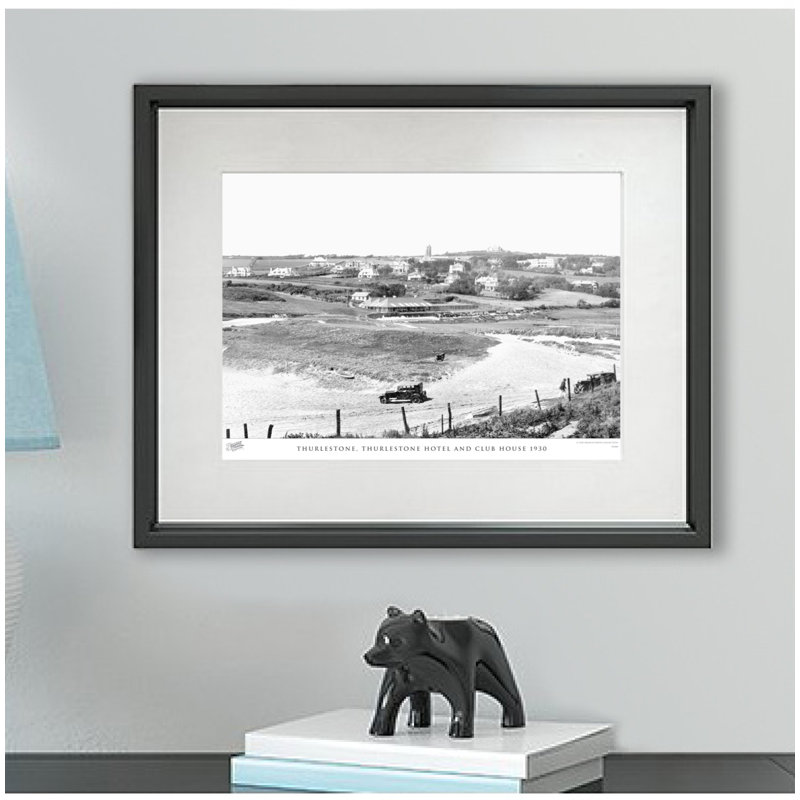 Thurlestone, Thurlestone Hotel And Club House 1930 by Francis Frith - Single Picture Frame Print, 28cm H x 36cm W x 2.3cm D