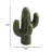 Handicraft Cactus Ceramic Small Ornaments For Decoration