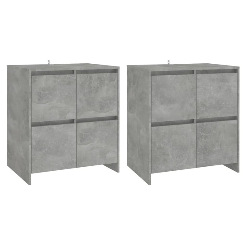 Najac 70cm Sideboard, Concrete Grey