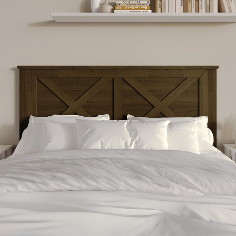 Tête de lit double / grand Raleigh, Double/Grand, Brun