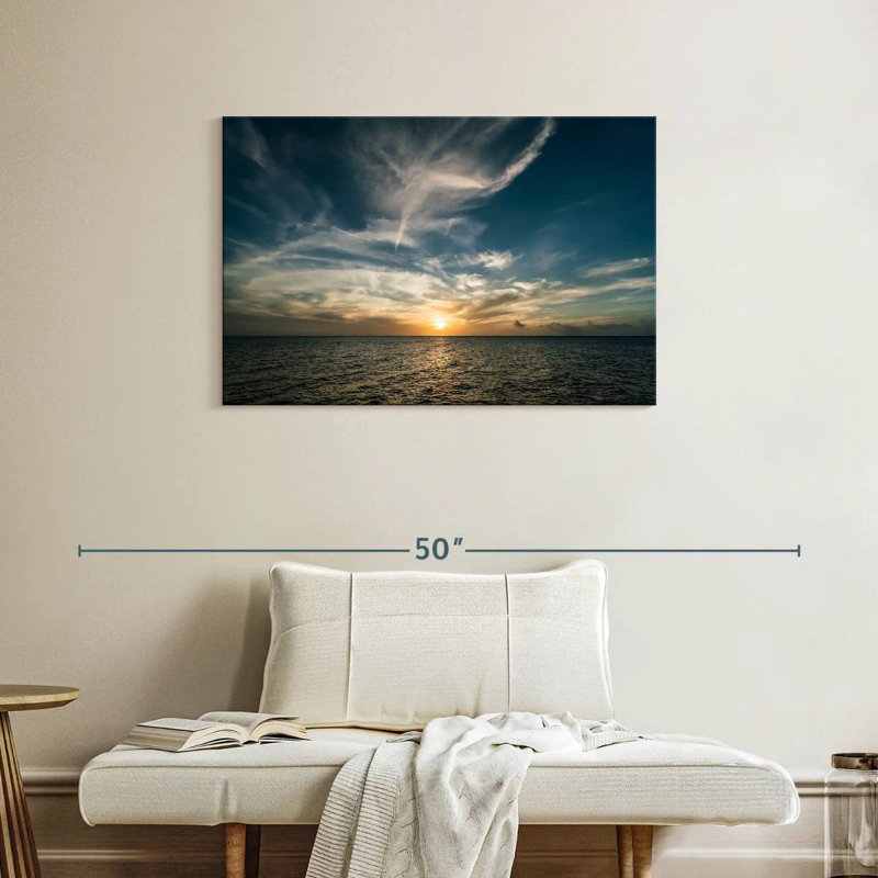 Gillard Curacao Beach, paysage, H 24 po x l 36 po