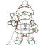 ProductWorks - Décoration de jardin de Noël animée 48 po à DEL Pro-Line