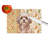 Liver Shih Tzu Heirloom Fall Glass Cutting Board