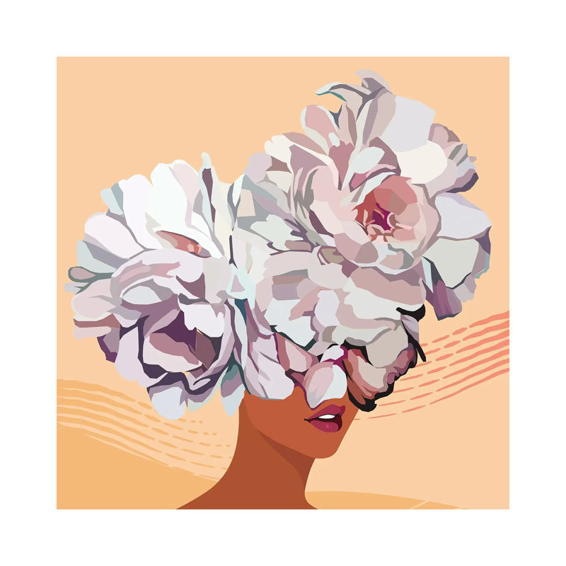 No Flower Boy by Domonique Brown - Wrapped Canvas Print, 30.48 cm H x 30.48 cm W