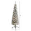 Arbre de Noël effilé en forme de pin avec DEL-1281045899