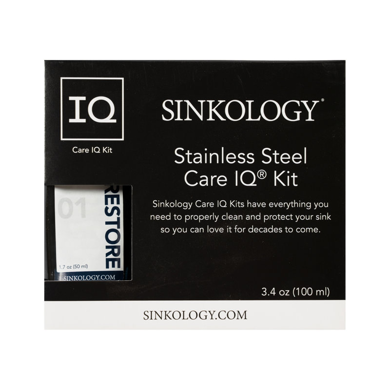 SinkSense Stainless Steel Care IQ Kit