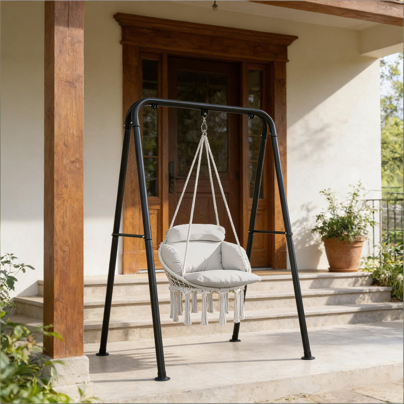 Chaise suspendue, balancelle hamac, Gris