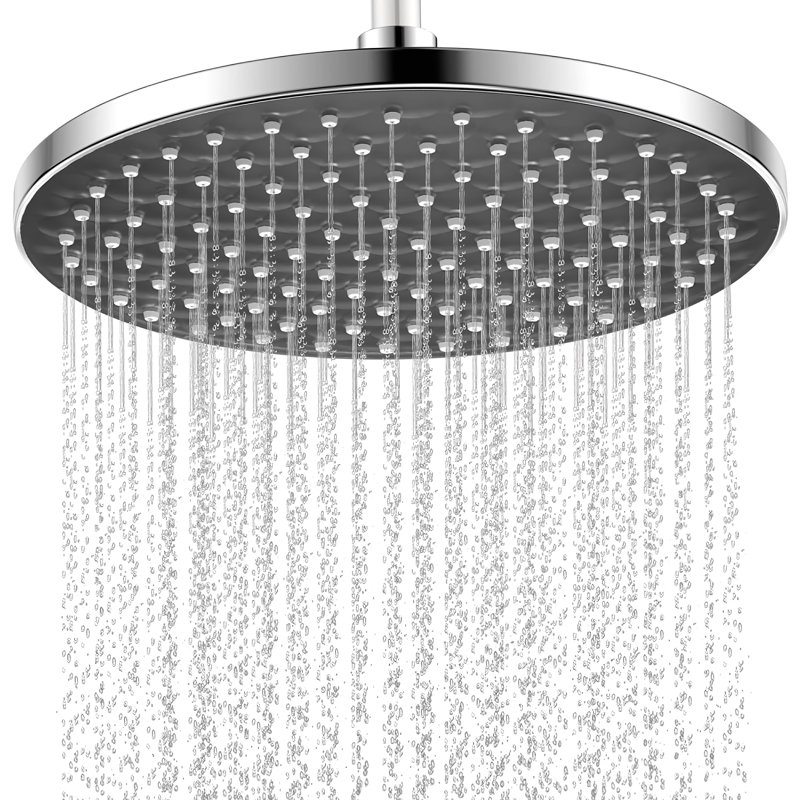 Pomme de douche ronde et réglable