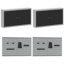 Set Of 8 Steel Medium Height-Adjustable-1552494886